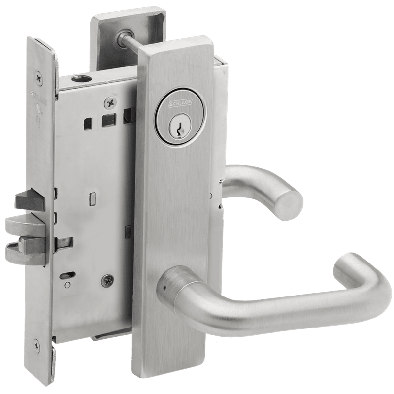 03L - 03 Lever with L Escutcheon